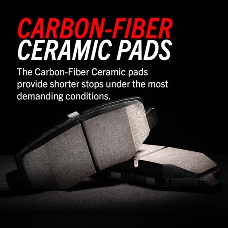 PowerStop Z26 Ceramic Brake Pads for Muscle Cars Low-Dust Carbon-Fiber Compound - Image 3