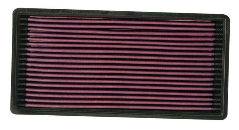K&N Engineering Drop-In Air Filter Washable Reusable High-Flow for Universal Fit