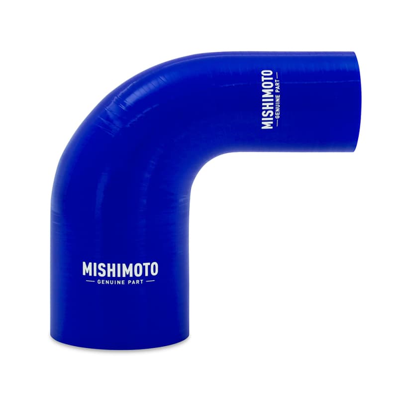Mishimoto Silicone 90-Degree Coupler 2.0in Blue 4-Layer Heat-Resistant