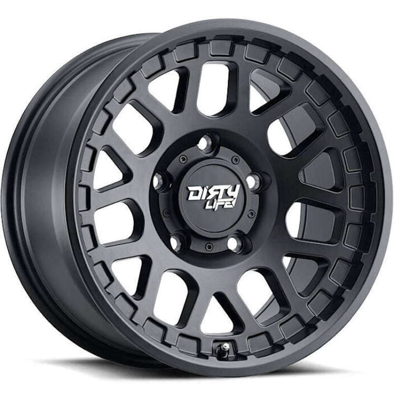 Dirty Life Mesa 9306 17x9 5x127 -12mm Offset 78.1mm Hub Matte Black Wheel - Image 4