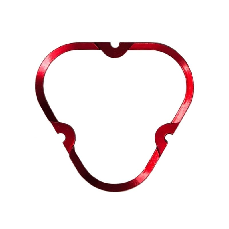 KC HiLiTES FLEX ERA 3 Series Red Bezels Replacement