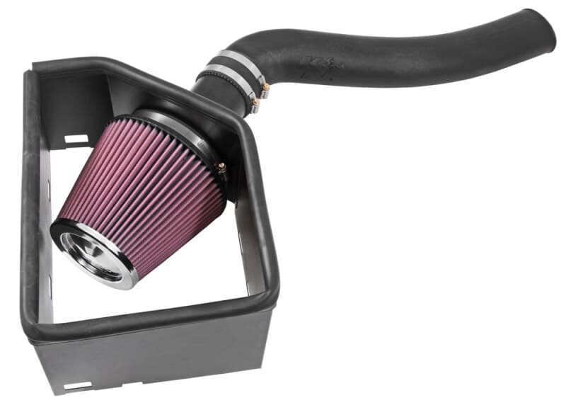 K&N Engineering 57 FIPK Air Intake for Chevy C6 HDPE Tube High-Flow Filter - Image 2