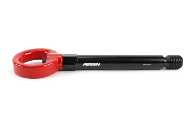 Perrin Performance Tow Hook Kit for 17-21 Honda Civic Si/Type R Rear Red - Image 2