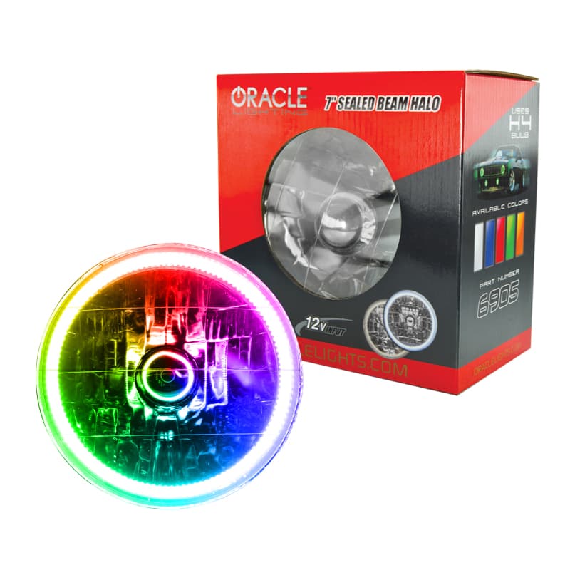 ORACLE Lighting Halo Headlight Assembly for Classic Cars with Sealed-Beam LEDs