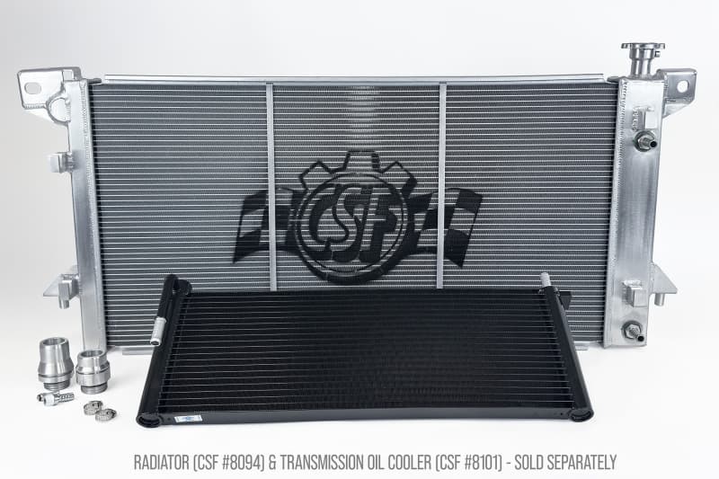 CSF Aluminum Radiator for 12th Gen F-150 & 1st Gen Raptor 30-90% Larger Core - Image 2