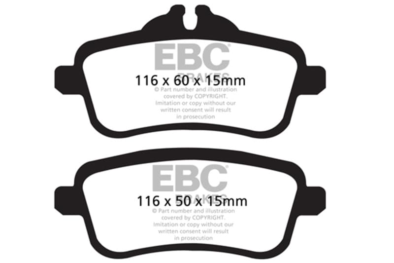 EBC Bluestuff NDX Brake Pad Set High Friction Sport & Race Material - Image 4