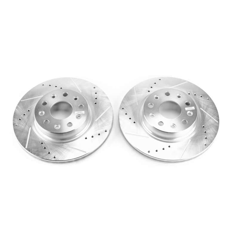 PowerStop Evolution Drilled/Slotted Rotor 355mm for OE Fitment - Image 2