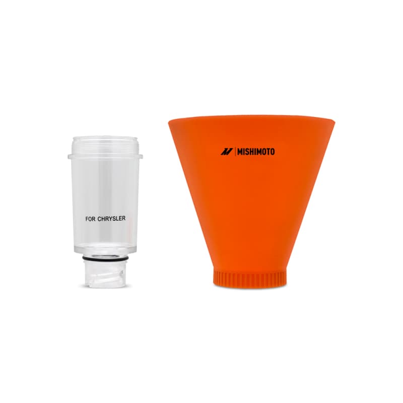 Mishimoto Direct Fit Oil Funnel Kit for Mopar with 150° Extended Adapter