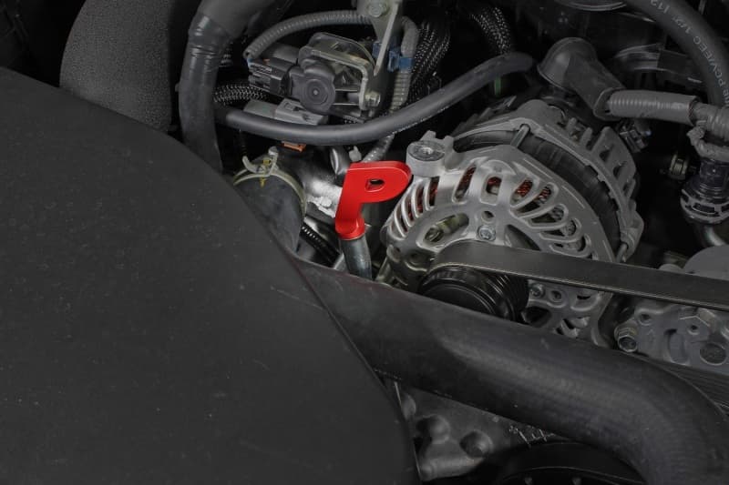 Perrin Performance Dipstick Handle for Subaru WRX & BRZ/FR-S/86 Red - Image 5