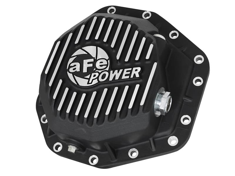 aFe Rear Differential Cover for Trucks 5-Quart Capacity Magnetic Plugs