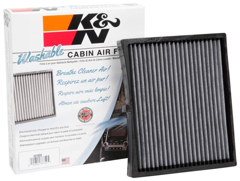 K&N Engineering Cabin Air Filter Washable High-Flow Synthetic Material - Image 5