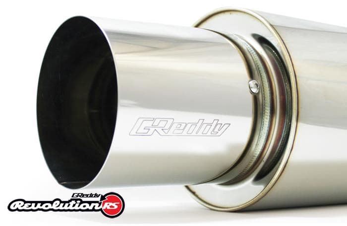 GReddy Universal Revo Muffler 2.5in 3-Bolt Tip - Image 2