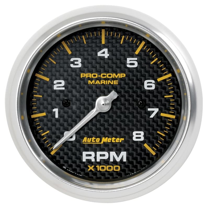 AutoMeter Tachometer for Marine Applications 0-10,000 RPM Air Core