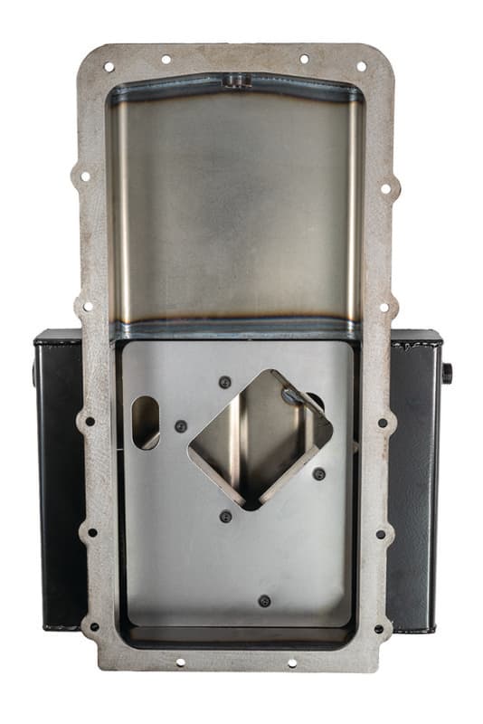 Moroso Oil Pan for Ford 5.0 Coyote/Cobra Rear Sump 9.5qt 4.5in Steel - Image 2