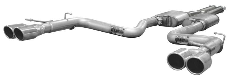 aFe Universal Performance Muffler Aluminized or 409 Stainless Steel - Image 4