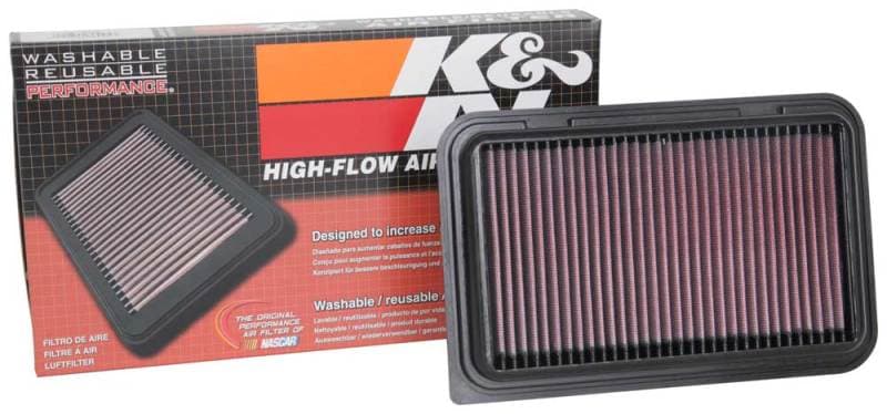 K&N Engineering Drop-In High-Flow Air Filter Reusable Washable - Image 4