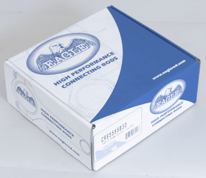 Eagle H-Beam Connecting Rods 8-Cyl Forged 4340 Steel Weight-Matched Set - Image 2