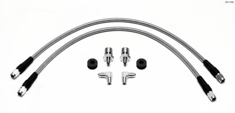 Wilwood Flexline Brake Hose Kit for Camaro 2010-18 Front/Rear