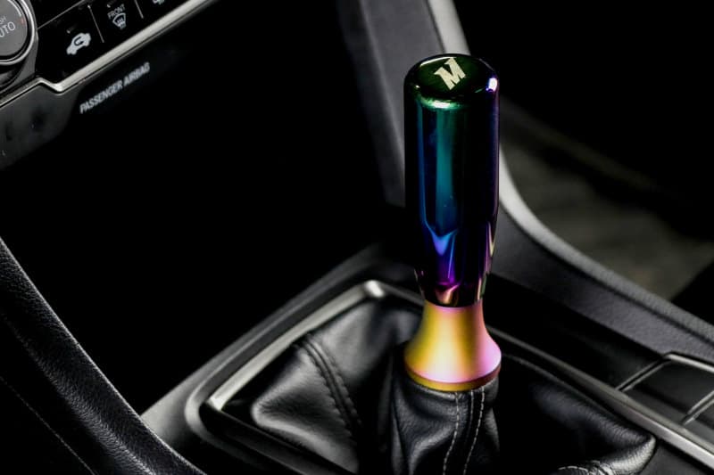 Mishimoto Shift Boot Retainer CNC 6061 Aluminum Anodized Black - Image 3