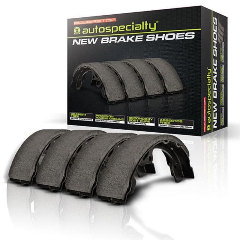 PowerStop Autospecialty Brake Shoes Semi-Metallic Precision Fit - Image 2