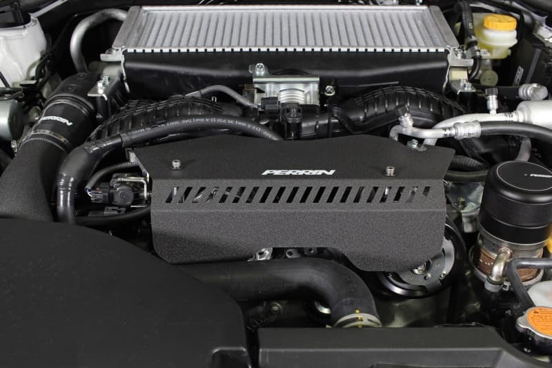 Perrin Performance Pulley Cover for 22-25 Subaru WRX Black Tall - Image 5