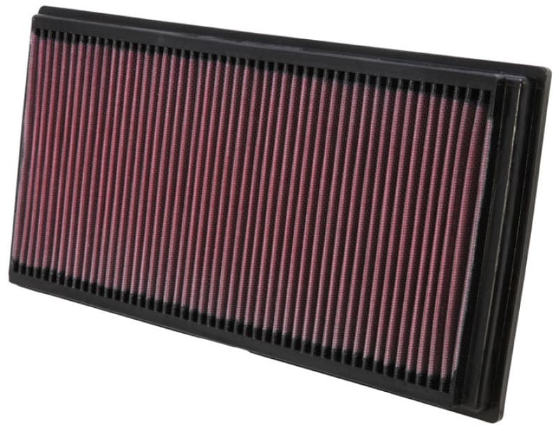 K&N Engineering Drop-In High-Flow Air Filter Reusable Washable Cotton Media