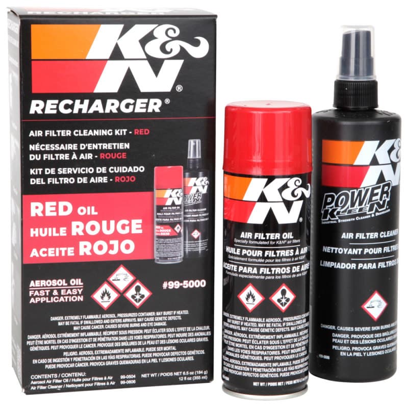 KN Filter Recharge Kit Aerosol - Image 3
