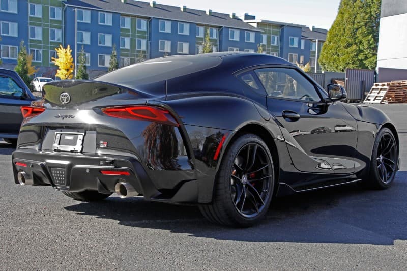 Perrin Performance Tow Hook Kit for 2020-2025 Toyota Supra Rear Black - Image 3