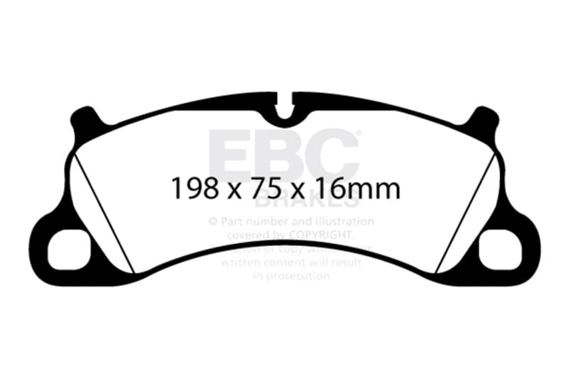 EBC Bluestuff NDX Brake Pads High Friction Sport & Race Material - Image 4