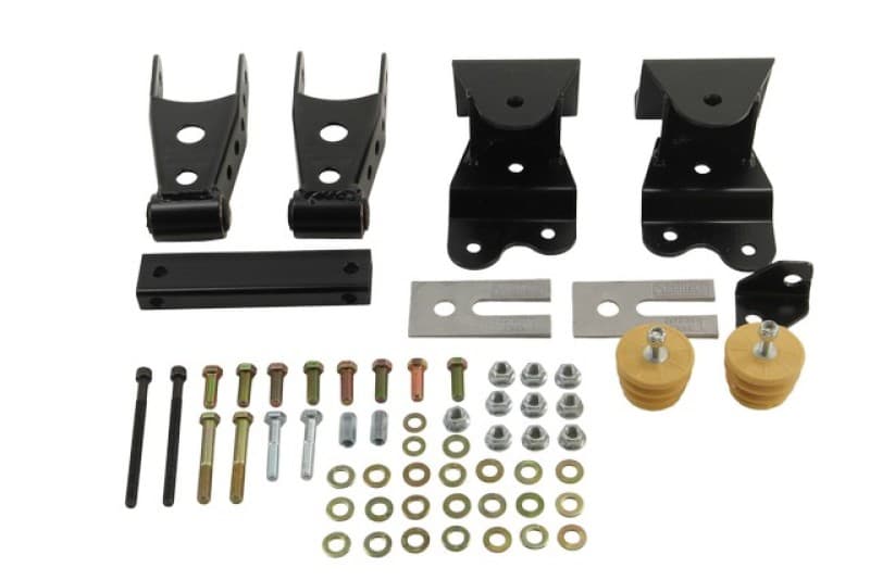 Belltech Shackle and Hanger Kit for Leaf Spring Sport Truck SUV Lowering Up t... - Image 2