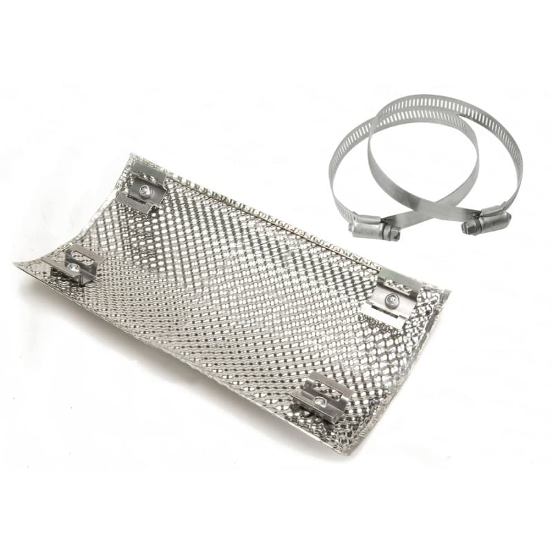 DEI Pipe Shields 304 Stainless Steel Heat Barrier with Insulation and Standoffs - Image 5