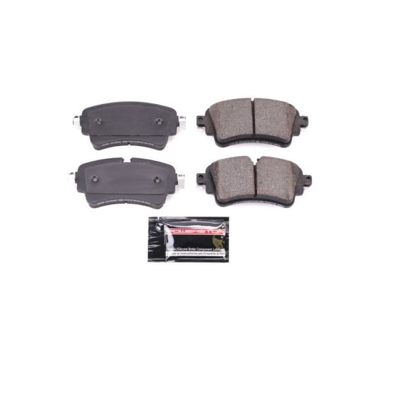 PowerStop Z23 Evolution Ceramic Brake Pads for Chevy C6 Low-Dust Carbon-Fiber