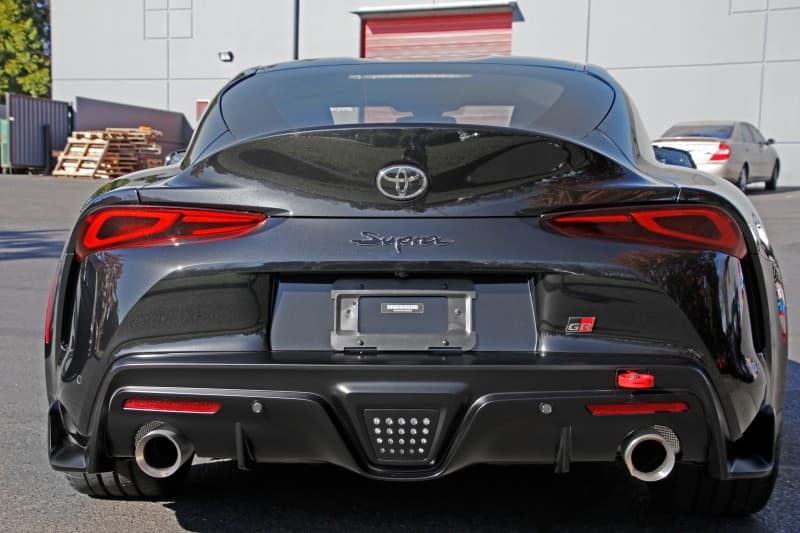 Perrin Performance Tow Hook Kit for 2020-2025 Toyota Supra Rear Red