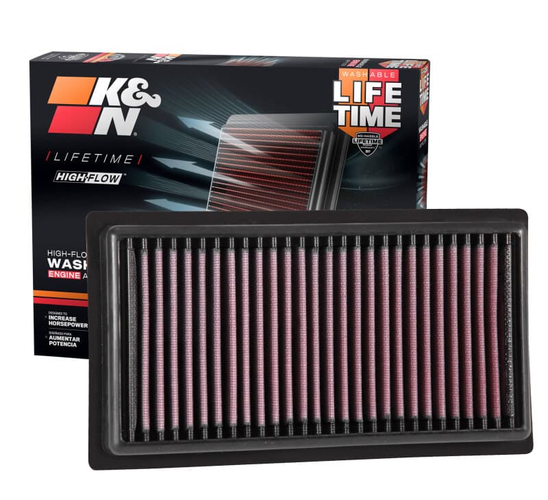 K&N Engineering Drop-In High-Flow Washable Air Filter 33-5060 - Image 5