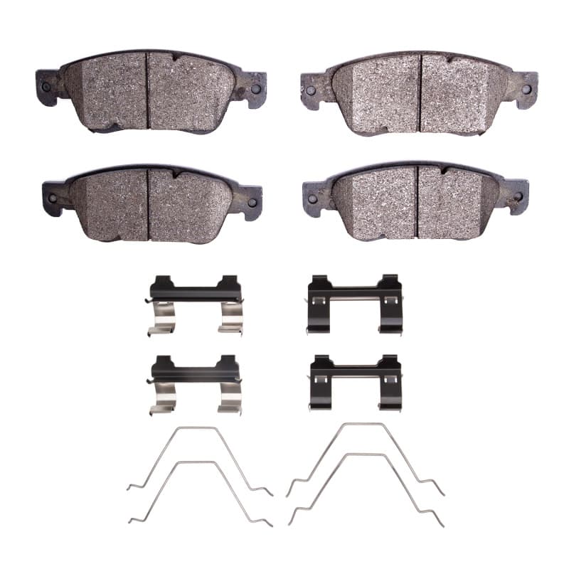 DFC 4000 HybriDynamic Brake Pads Consistent Pedal Feel Low Dust Low Noise