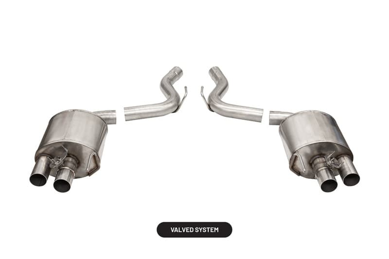 CORSA Performance Axle-Back Exhaust for Ford Mustang GT350 with No Drone Tech...