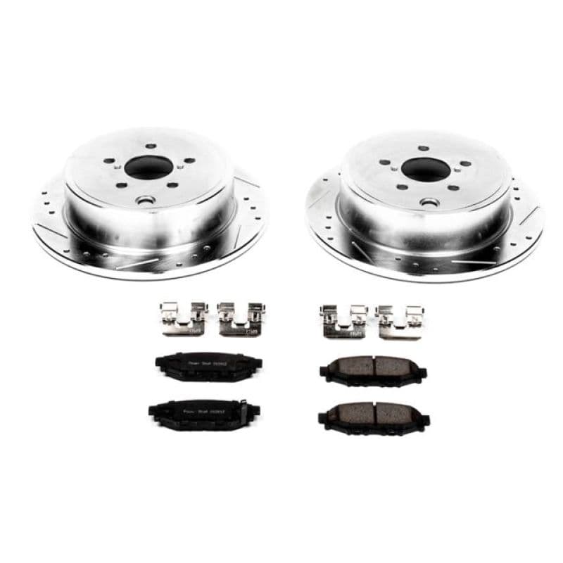 PowerStop Z23 Evolution Sport Brake Kit for Daily Driver Carbon-Fiber Ceramic...