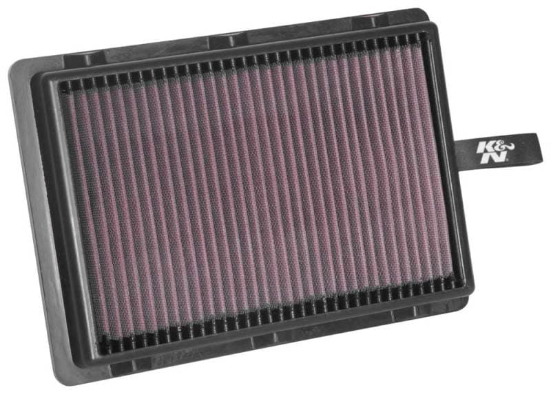 K&N Engineering Drop-In Air Filter for Multiple Vehicles Washable Reusable