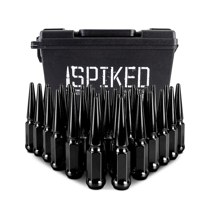 Mishimoto Steel Spiked Lug Nuts M14x1.5 4-Inch Spike 60° Tapered Seat - Image 5