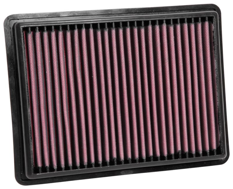 K&N Engineering Drop-In High-Flow Air Filter Reusable Washable - Image 2