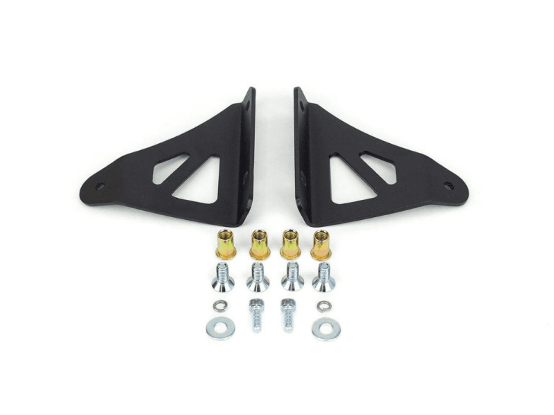 Cali Raised LED Mounting Brackets for 05-23 Toyota Tacoma 52" Curved LED Ligh...