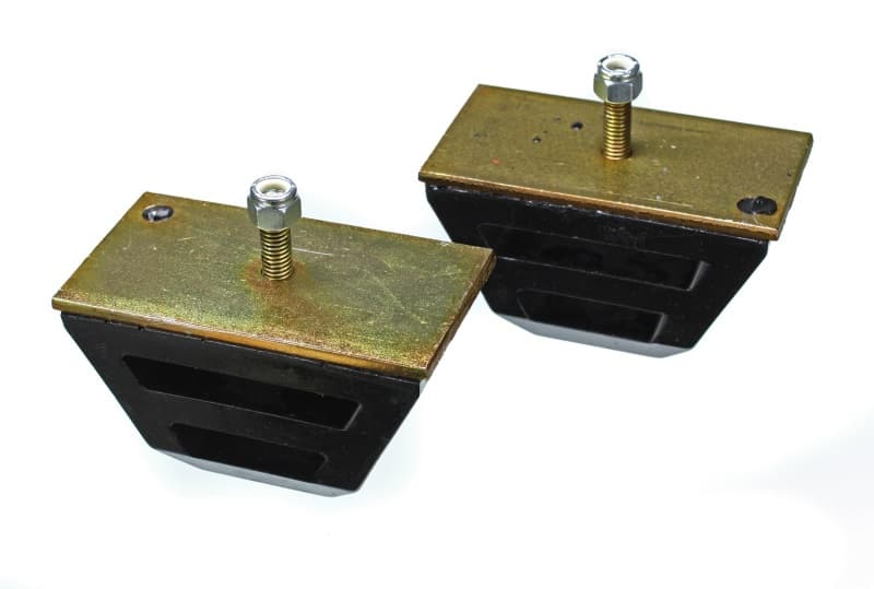 Energy Suspension Bump Stops for Control Arms Black Hyper-Flex Polyurethane - Image 2