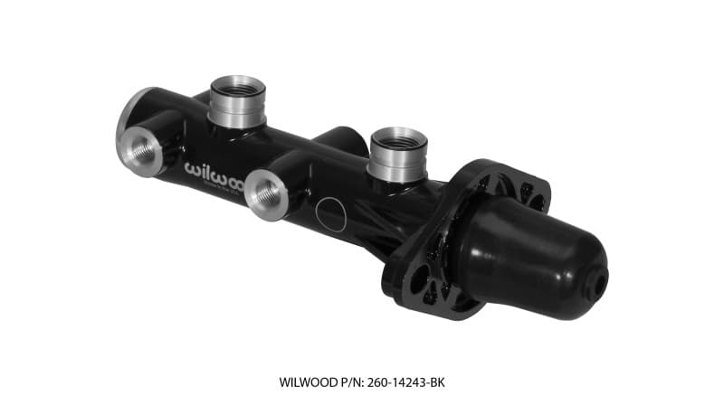 Wilwood Remote Tandem Master Cylinder 1.00" or 1.125" Bore for Domestic Cars - Image 2