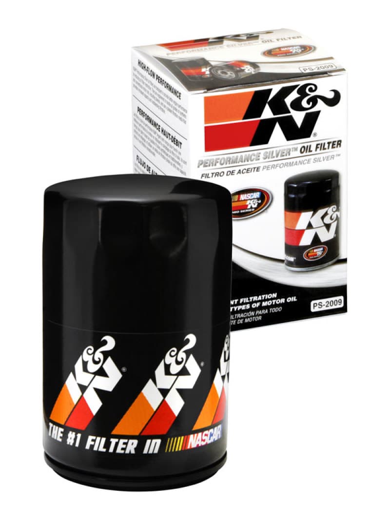 K&N Engineering Pro Series Oil Filter PS-2009 High Flow Silver Canister - Image 3