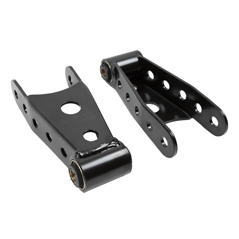 Belltech Lowering Shackle Kit for Trucks 1-3 Inch Drop Powder Coated Steel - Image 2