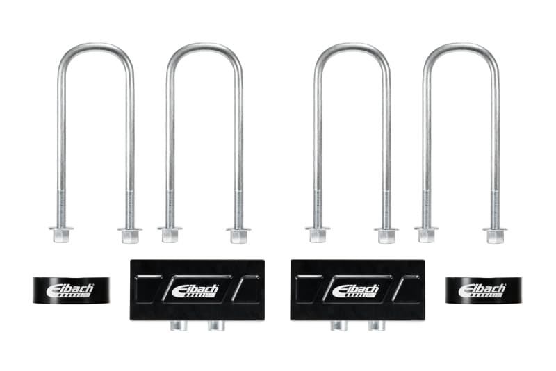 Eibach Pro-Truck Lift Kit with Extended U-Bolts and Heavy Duty Steel Centerin...