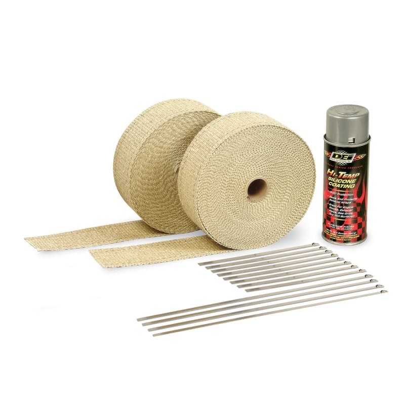 DEI Exhaust Wrap Kit for Headers 2in x 50ft Rolls with HT Silicone Coating - Image 5