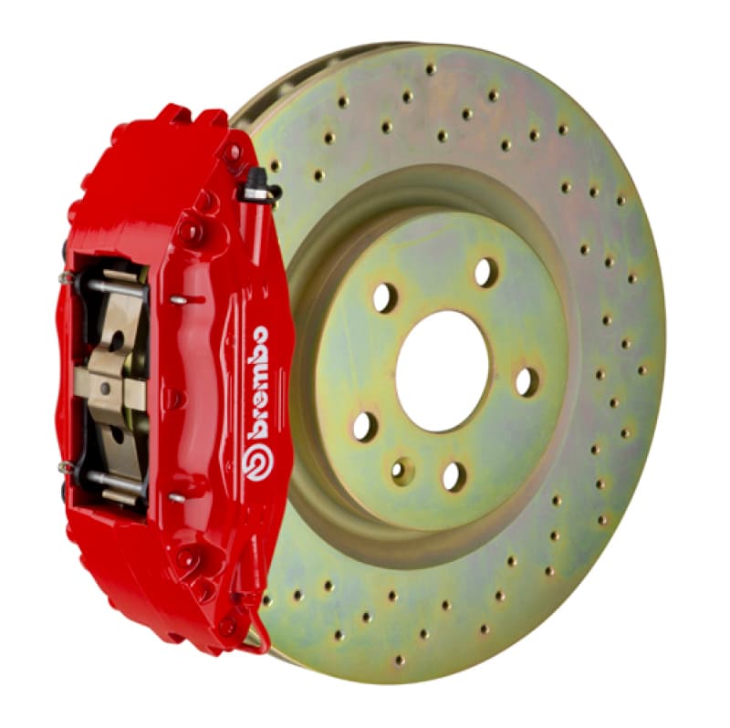 Brembo Big Brake Kit for 16+ Camaro LS/LT/SS Front 6-Piston 355x32mm Drilled ...