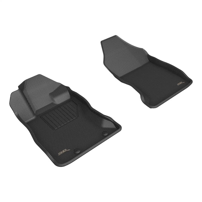 3D MAXpider KAGU Series All-Weather Floor Mats for Custom Fit Vehicles