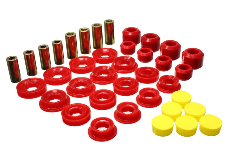 Energy Suspension Control Arm Bushings Hyper-Flex Polyurethane Front & Rear - Image 2